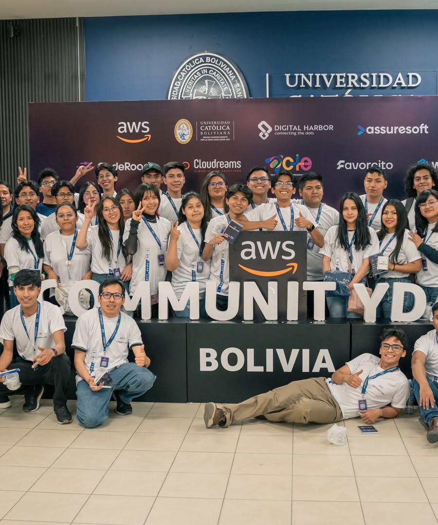 Voluntario en AWS Community Day Bolivia